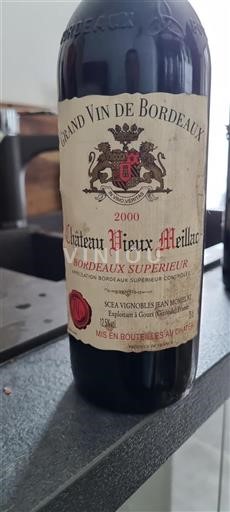 Bordeaux Bordeaux Supérieur Château Vieux Meillac 2000