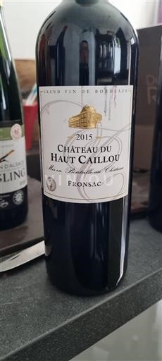 Bordeaux Fronsac Château Haut Caillou 2015