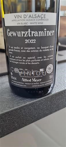 Elsass Grand Cru Alfred Meyer 2022