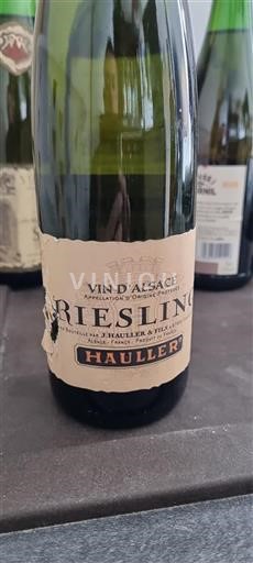 Alsace Grand Cru Hauller Riesling Không niên vụ