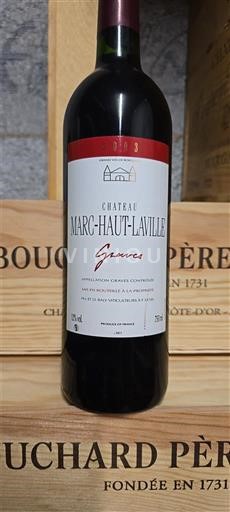 Bordeaux Graves Château Marc-Haut-Laville Graves Icke årgångsbetecknad