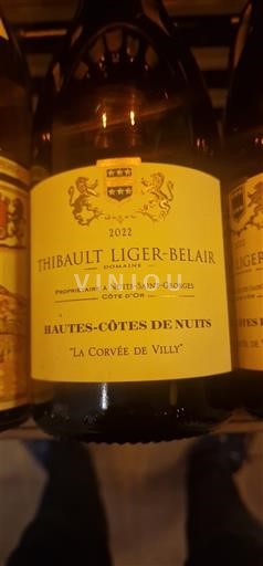 Burgundsko Hautes Côtes de Nuits Thibault Liger-Belair La Corvée de Villy 2022