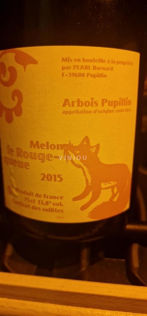 Jura Ospecificerad EARL Bornard Melon le Rouge-queue 2015