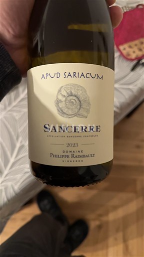Thung lũng sông Loire Sancerre. Domaine Philippe Raimbault Apud Sariacum 2023