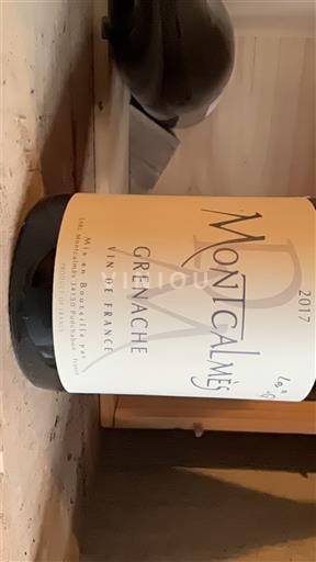 Languedoc Ikke specificeret Montcalmès Grenache 2017