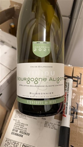 Borgoña Borgoña-Aligoté Vignerons de Buxy Buissonnier 2021