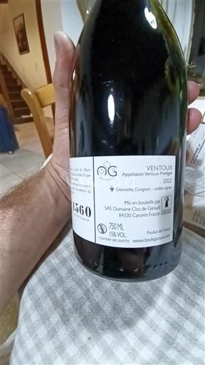 Provence, Lower Rhône Valley, Corsica Vaucluse Clos de Garaud 1560 2022