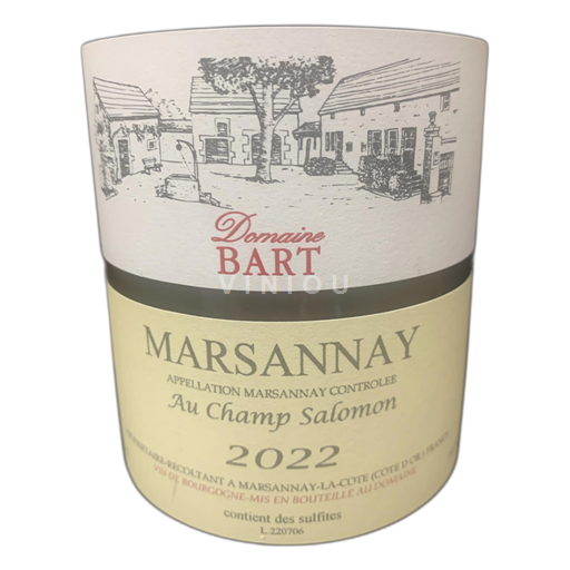 Bourgogne Marsannay Domaine Bart Au Champ Salomon 2022