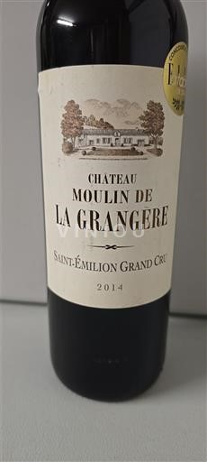 Bordeaux Saint-Émilion Grand Cru Grand Cru Château Moulin de La Grangere 2014