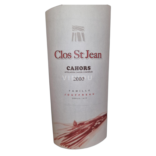South West Cahors Famille Jouffreau Clos St Jean 2000