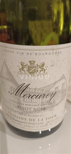 Bourgogne Mercurey Domaine La Tour 2017