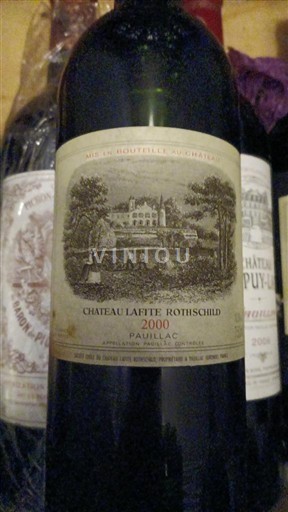 Bordeaux Pauillac Grand Cru Château Lafite Rothschild 2000