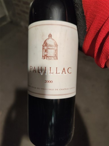 Burdeos Pauillac Grand Cru Château Lafite Rothschild 2000
