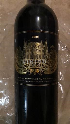 Bordeaux Margaux Grand Cru Château Palmer 2009