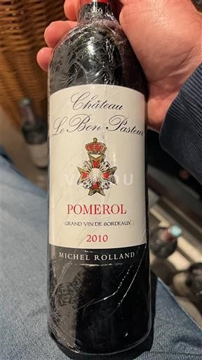 Bordeaux Pomerol Château Le Bon Pasteur 2010