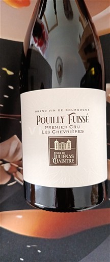 Burgund Pouilly-fuissé Premier Cru Cave de Juliénas Chaintré Les Chevrières 2022