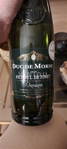 Languedoque Picpoul-de-Pinet Duc de Morny Flor Marine 2019