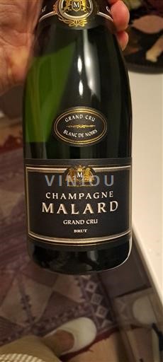 Champagne Šampanské Grand Cru Champagne Malard Grand Cru Brut Blanc de Noirs Neročník