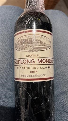 Bordeaux Saint-Émilion Grand Cru Premier Grand Cru Classé Château Troplong Mondot 2017