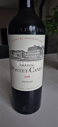 Bordeaux Pauillac Grand Cru Château Pontet-Canet 2018