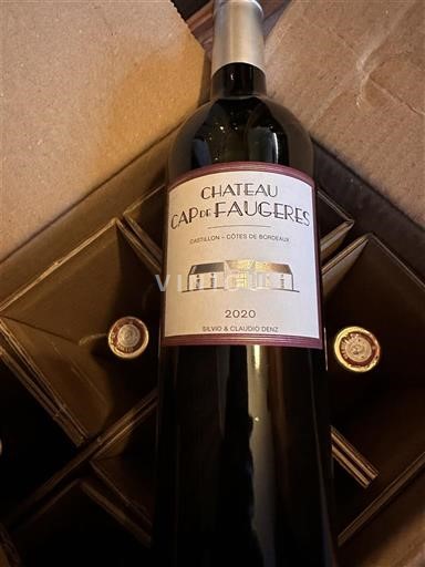 Bordeaux Castillon-côtes-de-bordeaux Château Cap de Faugères 2020