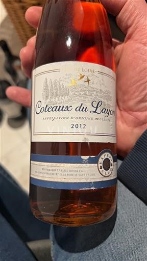 Loirevallei Coteaux du Layon Tonelay 2012