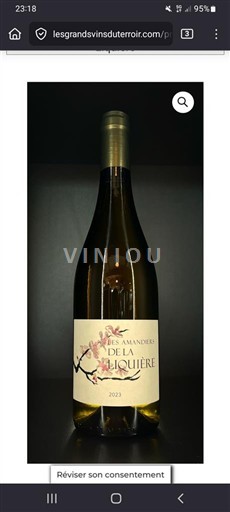 Languedoc Faugères Domaine La Liquière Les Amandiers 2023