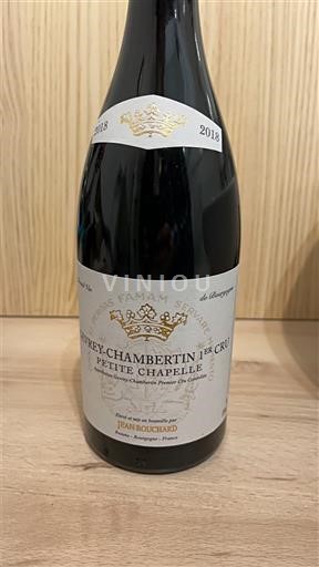 Bourgondië Gevrey-Chambertin Premier Cru Jean Bouchard Petite Chapelle 2018