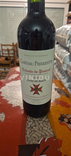 Bordeaux Lalande-de-Pomerol Château Pierrefitte de Malte 2019