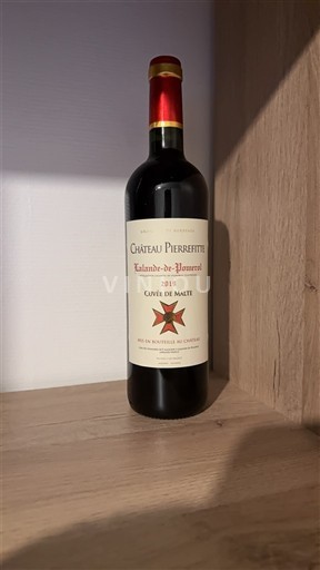 Bordeaux Lalande-de-pomerol Château Pierrefitte de Malte 2019
