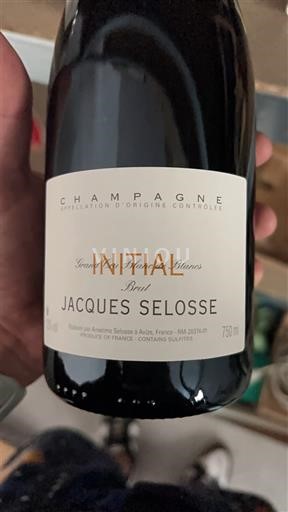 Champagne Sâm-panh Jacques Selosse Initial Không niên vụ