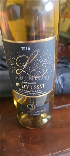 Jugozahod Monbazillac Domaine Leyrissat 2020
