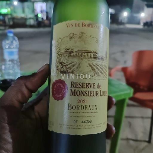 Bordeaux Réserve de Monsieur Louis 2021