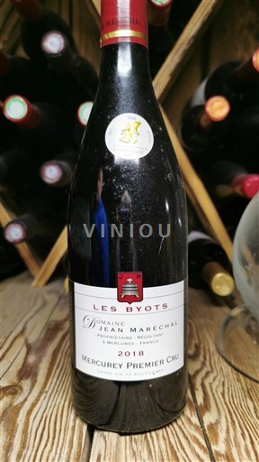 Bourgogne Mercurey Premier Cru Domaine Jean Maréchal Les Byots 2018