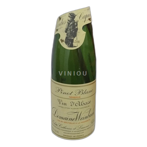 Alsácia Pinot Blanc Domaine Weinbach Réserve 2006