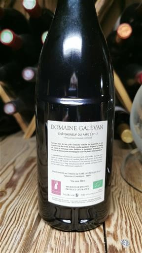 Rhônetal Châteauneuf-du-Pape Domaine Galevan 2017