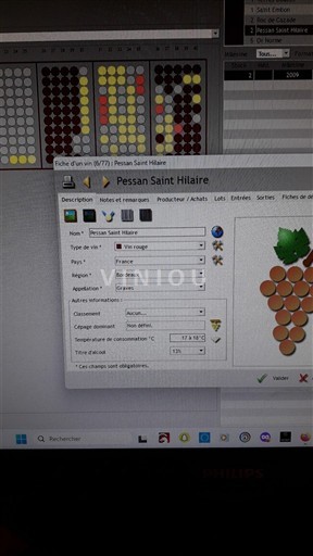 Bordeaux Graves Pessan Saint Hilaire 2009