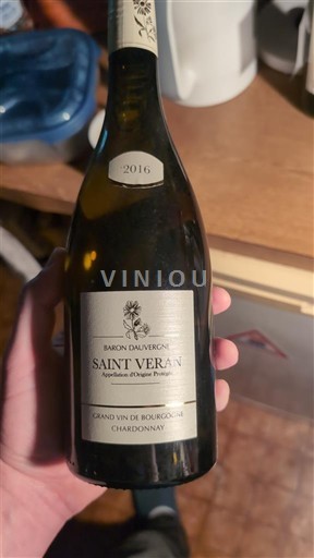 Burgundsko Saint-Véran Baron Dauvergne 2016