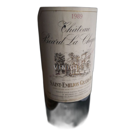 Bordeaux Saint-Émilion Grand Cru Château Beard La Chapelle 1989