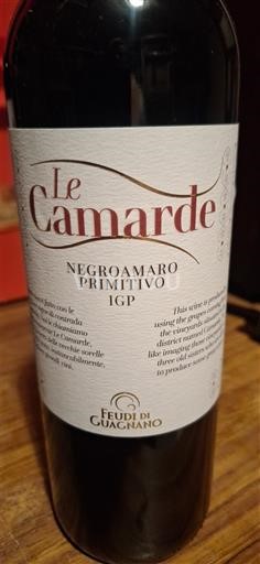 Puglia Susumaniello Salento Feudi di Guagnano Le Camarde 2023