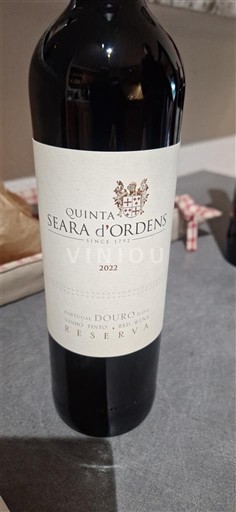 Douro Quinta Seara Ordens Reserva 2022