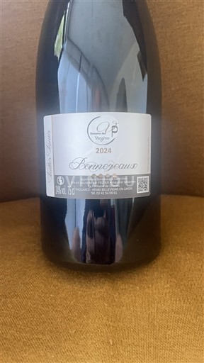 Loire Valley Bonnezeaux Domaine Des Vergères Vieilles vignes 2024