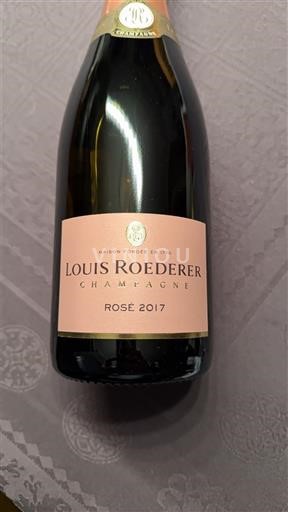 Champagne Champagner Louis Roederer Rosé 2017