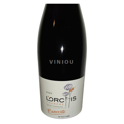Langvedok Saint-Chinian L'Orchis Pourpre Concerto 2023