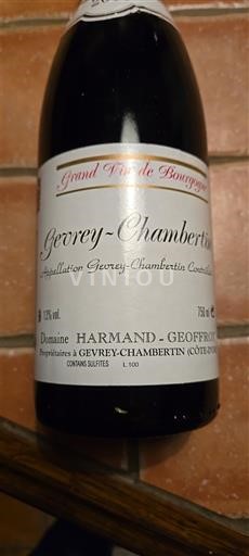 Bourgondië Gevrey-Chambertin Grand Cru Domaine Harmand-Geoffroy Niet-geïntegreerd