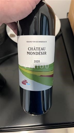 Bordo Château Mondésir 2020