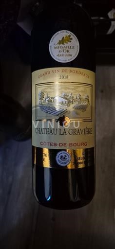 Bordeaux Côtes-de-bourg Château La Gravière 2018