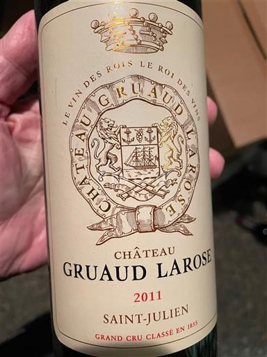 Bordeaux Saint-Julien Grand Cru Château Gruaud Larose 2011