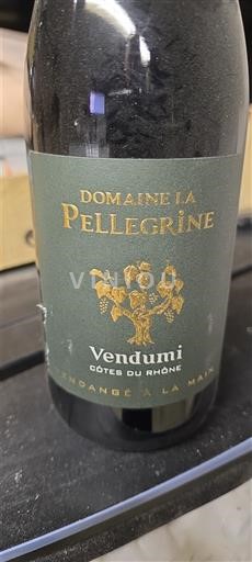 Rhônevallei Côtes-du-rhône Domaine La Pellegrine Vendumi 2019