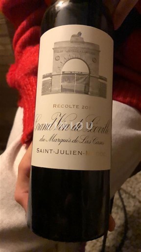 Bordeaux Saint-Julien Grand Cru Château Léoville-Las Cases Grand Vin de Léoville du Marquis de Las Cases 2011